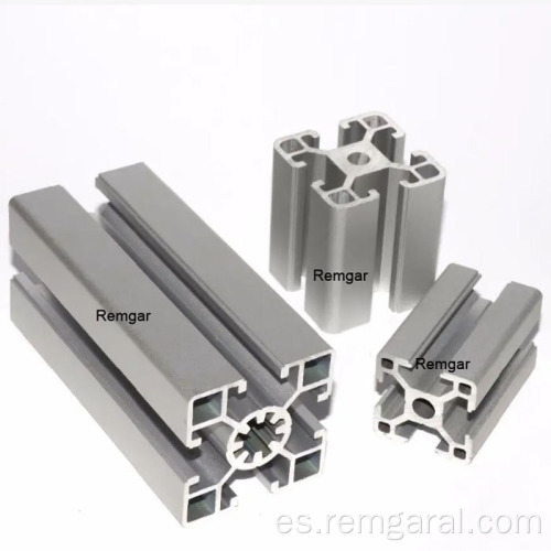 Perfil de marco de aluminio de extrusión personalizado